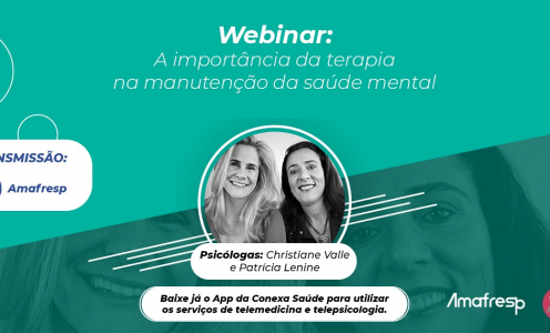 Perdeu a live da Amafresp sobre saúde mental? Assista à gravação no Facebook!