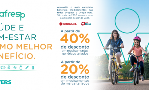Filiados Amafresp têm descontos a partir de 20% em remédios tarjados