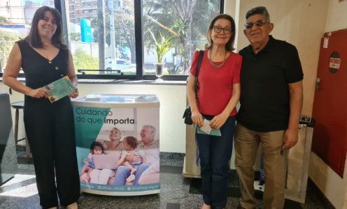 Amafresp faz ação de relacionamento no Almoço dos Aposentados de agosto